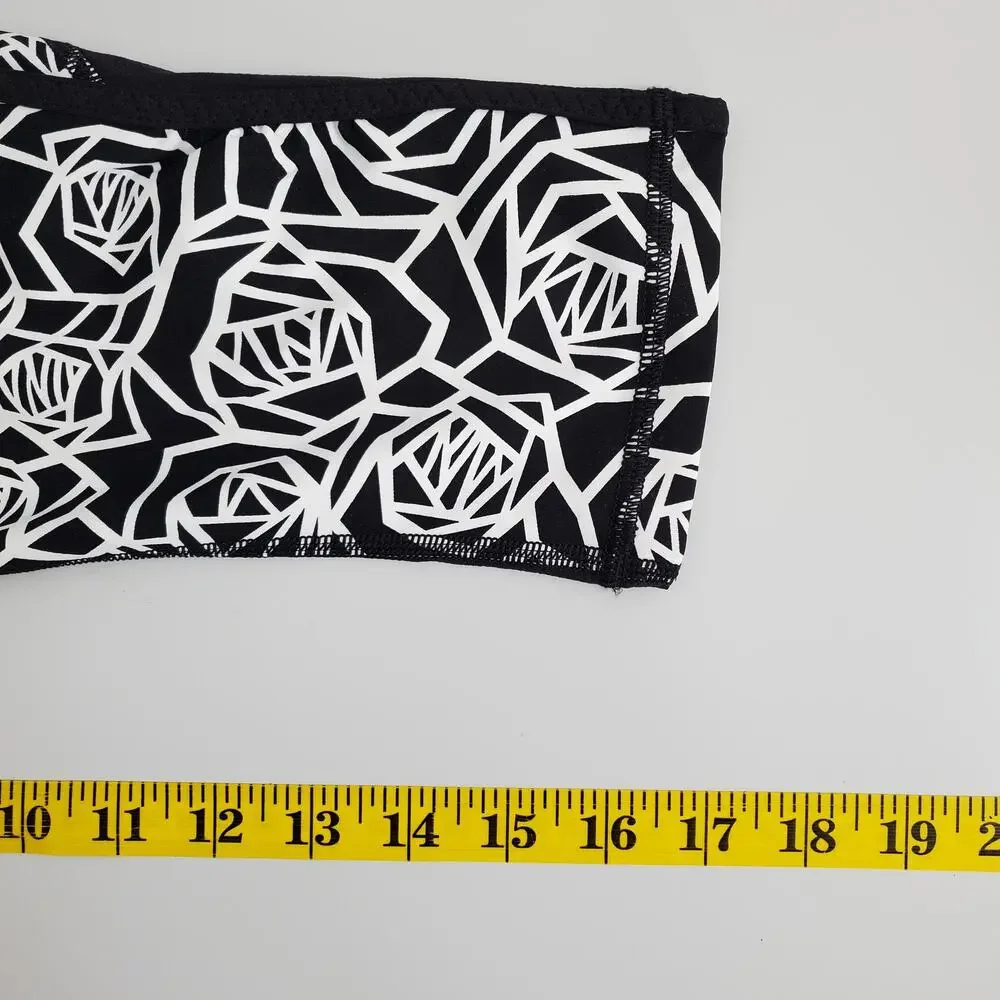 Lululemon Leggings‎ Womens Size 2 Real Quick Crop Full-On Luxtreme Posey Black